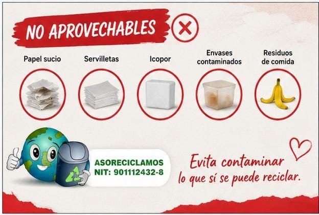 Materiales No Aprovechables